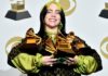 Billie Eilish 5 Grammy