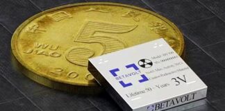 Ядерна батарейка від Betavolt Ядерна батарейка від Betavolt